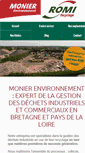 Mobile Screenshot of monier-environnement.com